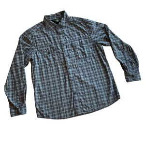 Woolrich Mens Plaid Long Sleeve Button Up Shirt Size M Medium